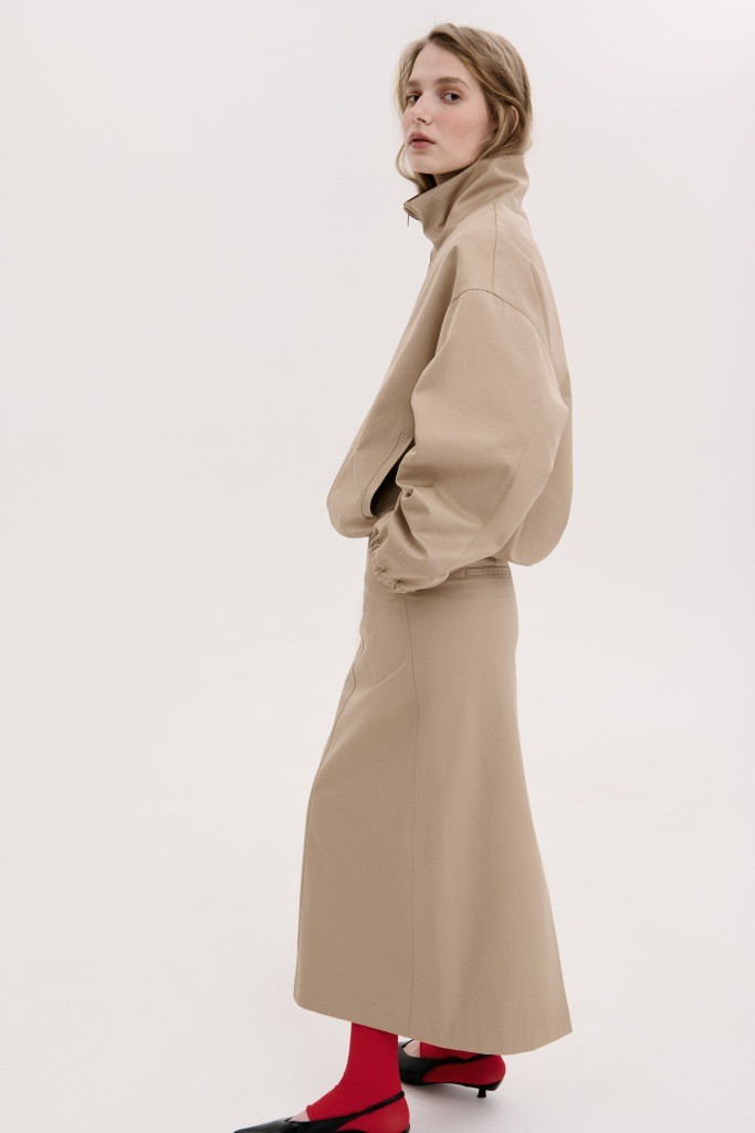 СПІДНИЦЯ ДОВЖИНИ МІДІ ПРЯМОГО СИЛУЕТУ 1261 зображення 1